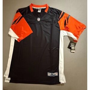 Cincinnati‎ Bengals Pro Line NFL Jersey Mens XL-T Black Blank Short Sleeve.